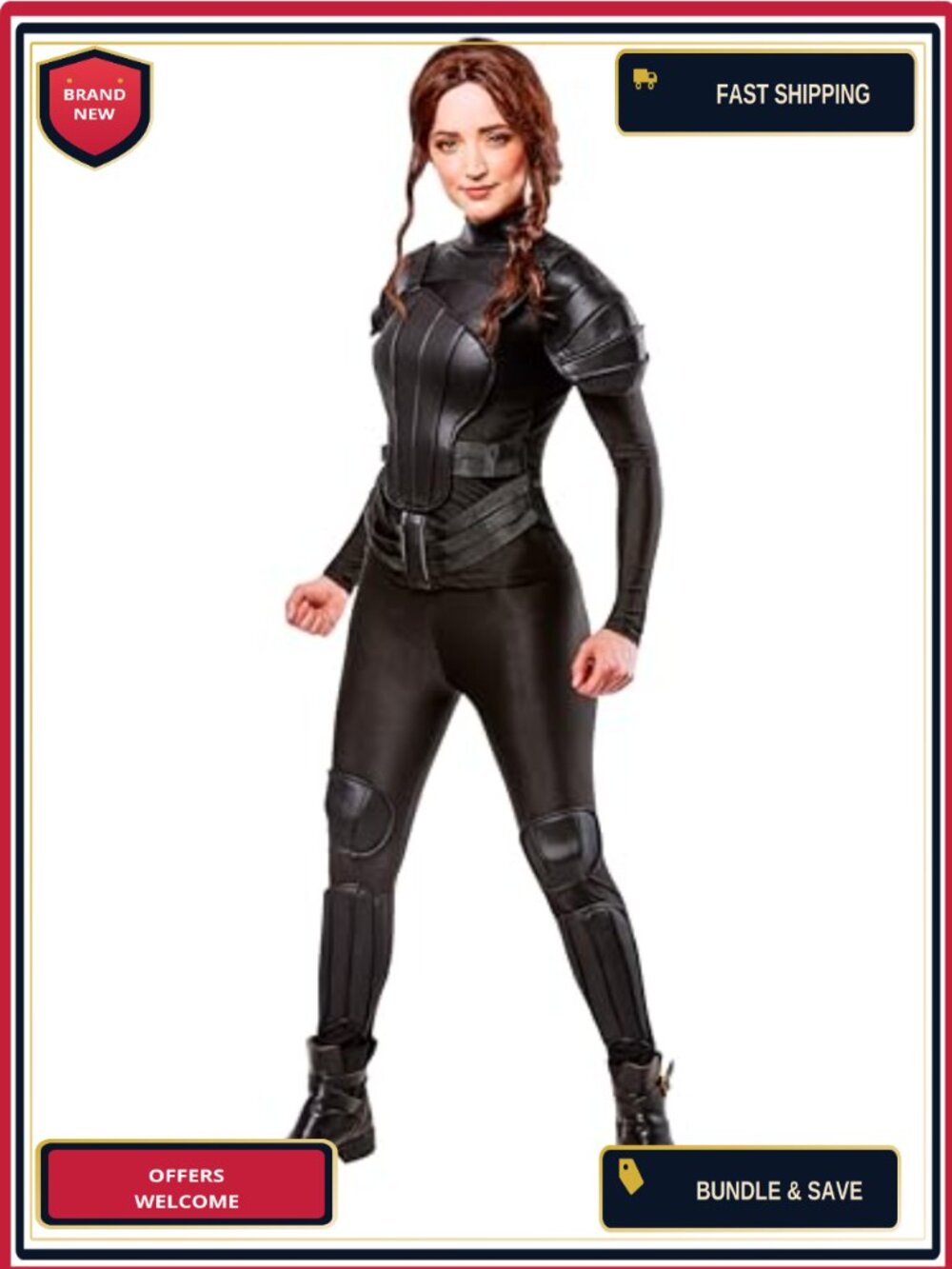 Officially Licensed Katniss Everdeen Mockingjay Costume XS